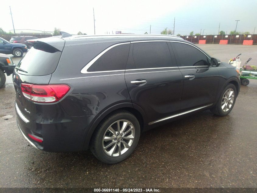 2017 KIA SORENTO SXL V6 - 5XYPK4A56HG235373
