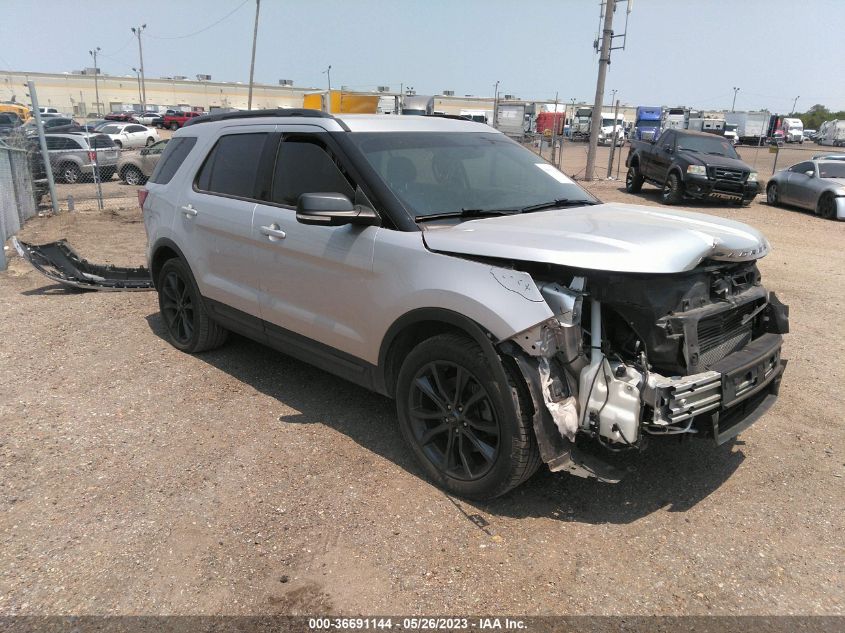 2017 FORD EXPLORER XLT - 1FM5K7DH8HGE08317