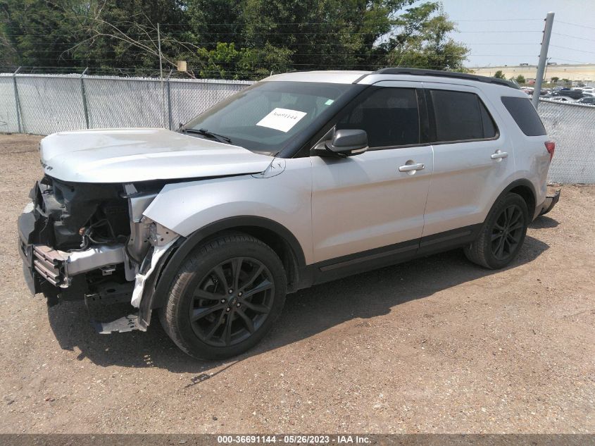 2017 FORD EXPLORER XLT - 1FM5K7DH8HGE08317