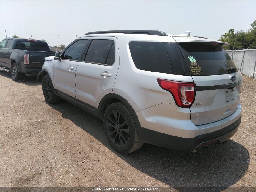 2017 FORD EXPLORER XLT - 1FM5K7DH8HGE08317