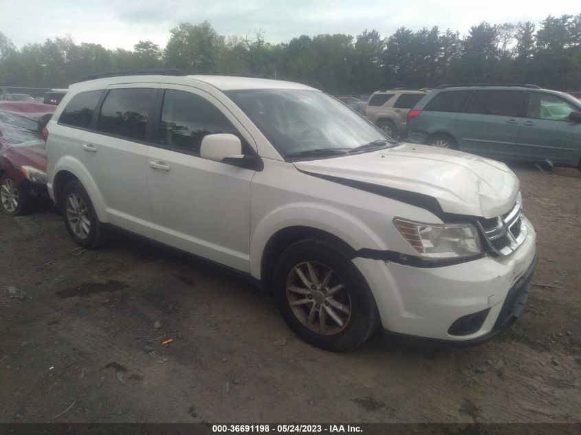 2016 DODGE JOURNEY SXT - 3C4PDCBG7GT131003