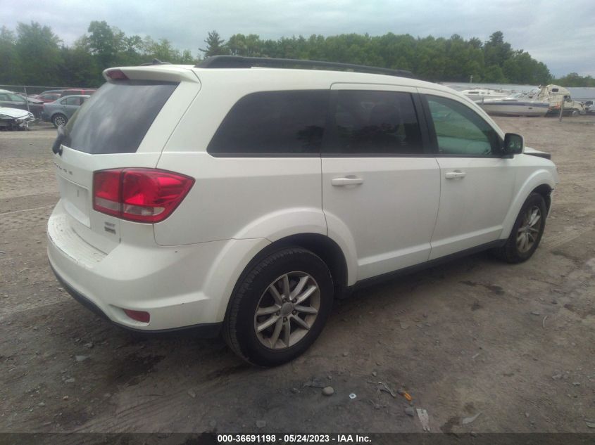 2016 DODGE JOURNEY SXT - 3C4PDCBG7GT131003