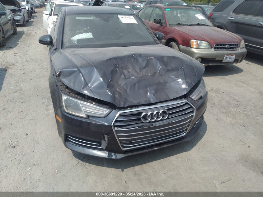 VIN WAUANAF46HN025437 2017 AUDI A4 PREMIUM