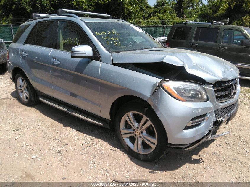 2014 MERCEDES-BENZ M-CLASS ML 350 BLUETEC - 4JGDA2EBXEA315874