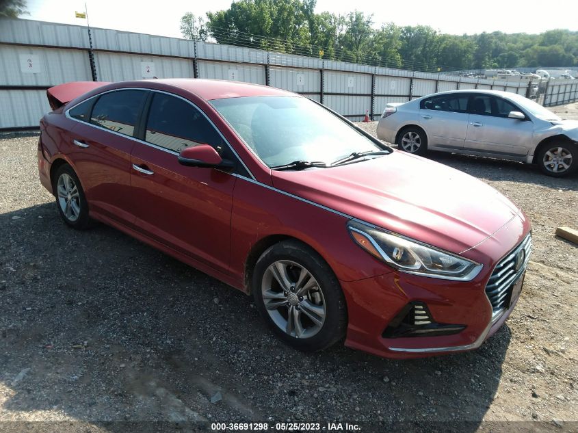 2018 HYUNDAI SONATA SEL - 5NPE34AF7JH640184