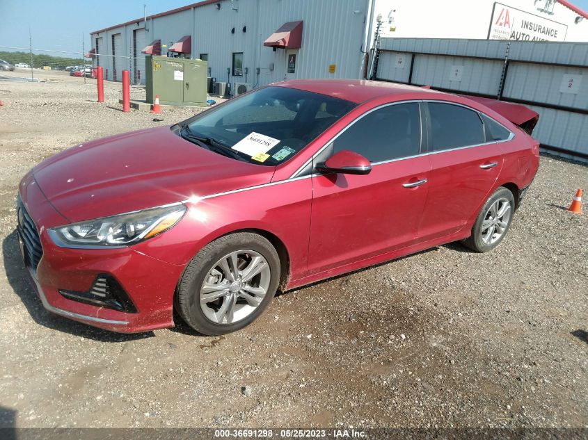 2018 HYUNDAI SONATA SEL - 5NPE34AF7JH640184