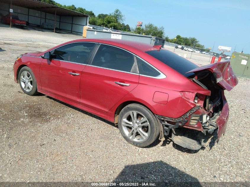 2018 HYUNDAI SONATA SEL - 5NPE34AF7JH640184