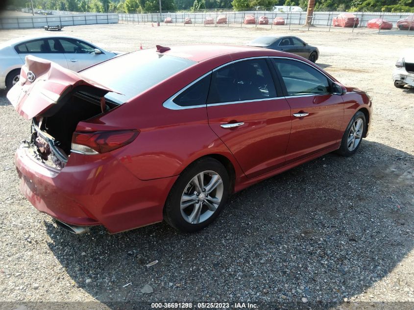 2018 HYUNDAI SONATA SEL - 5NPE34AF7JH640184