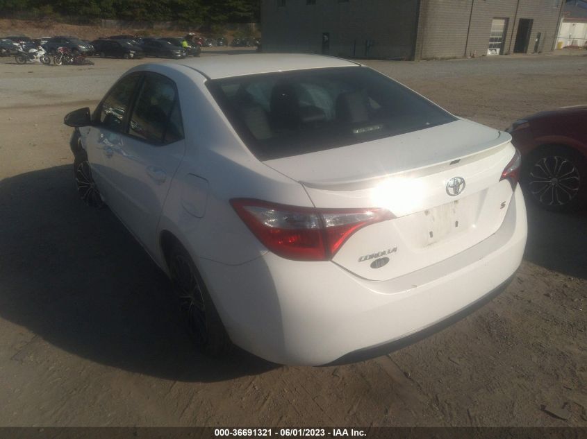 2015 TOYOTA COROLLA L/LE/S/S PLUS/LE PLUS - 2T1BURHE4FC313665