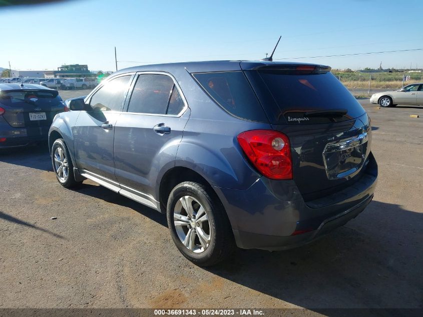 2013 CHEVROLET EQUINOX LS - 2GNALBEK1D6359380