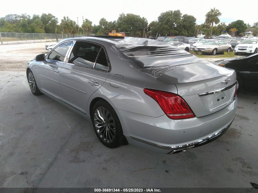 2017 GENESIS G90 5.0L ULTIMATE KMHG54JH0HU027808