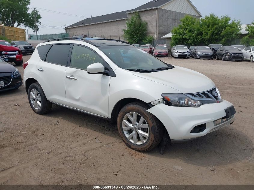 2014 NISSAN MURANO SL - JN8AZ1MW7EW501930