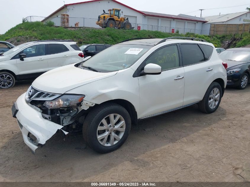 2014 NISSAN MURANO SL - JN8AZ1MW7EW501930