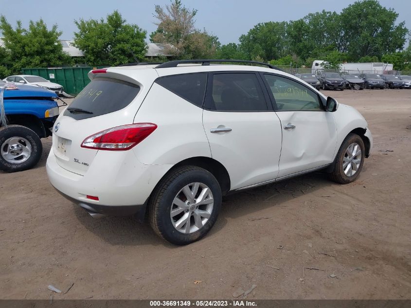 2014 NISSAN MURANO SL - JN8AZ1MW7EW501930