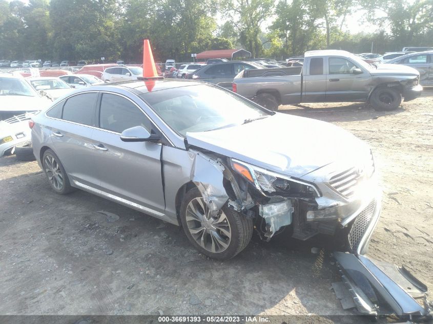 2015 HYUNDAI SONATA 2.0T LIMITED - 5NPE34AB0FH144664