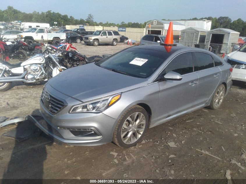 2015 HYUNDAI SONATA 2.0T LIMITED - 5NPE34AB0FH144664