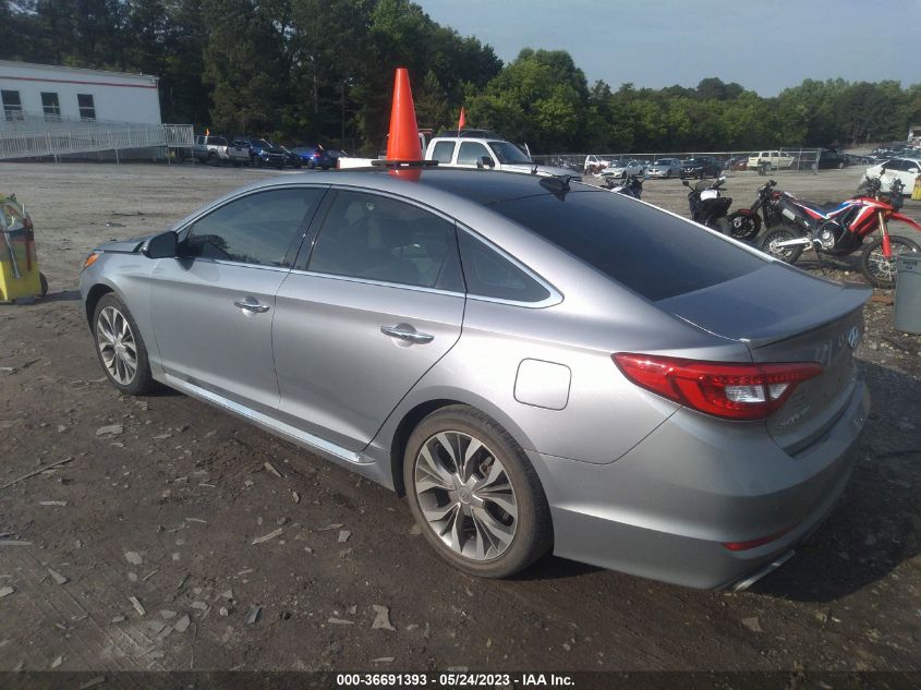 2015 HYUNDAI SONATA 2.0T LIMITED - 5NPE34AB0FH144664