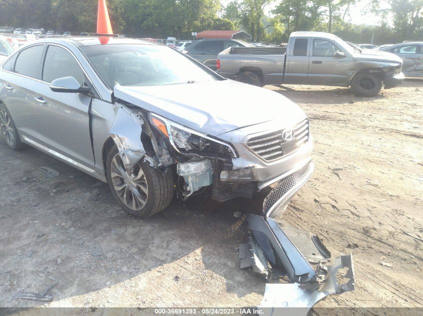 2015 HYUNDAI SONATA 2.0T LIMITED - 5NPE34AB0FH144664