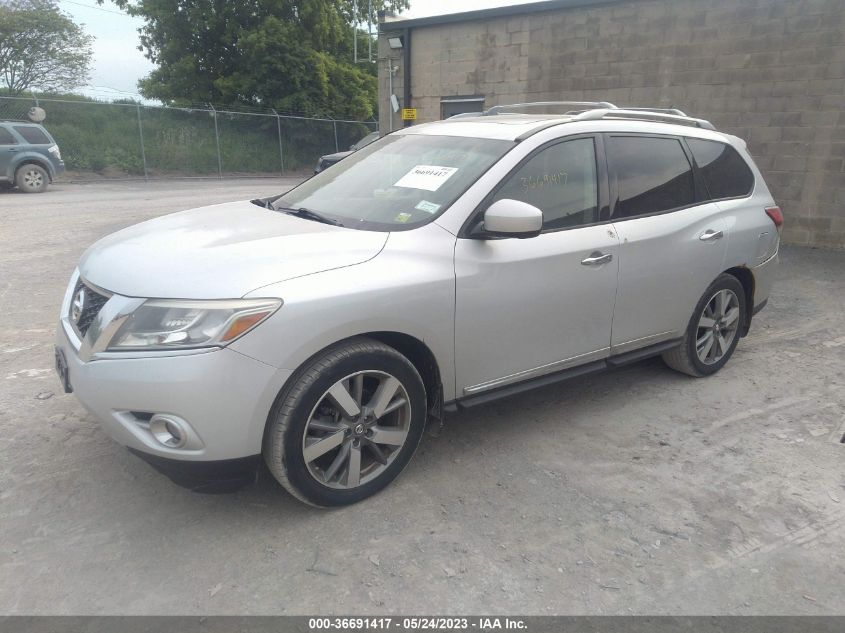 2013 NISSAN PATHFINDER PLATINUM - 5N1AR2MM1DC615465
