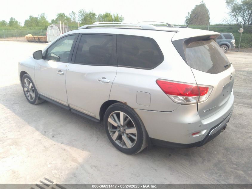 2013 NISSAN PATHFINDER PLATINUM - 5N1AR2MM1DC615465