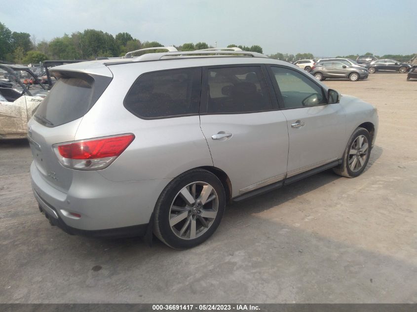 2013 NISSAN PATHFINDER PLATINUM - 5N1AR2MM1DC615465