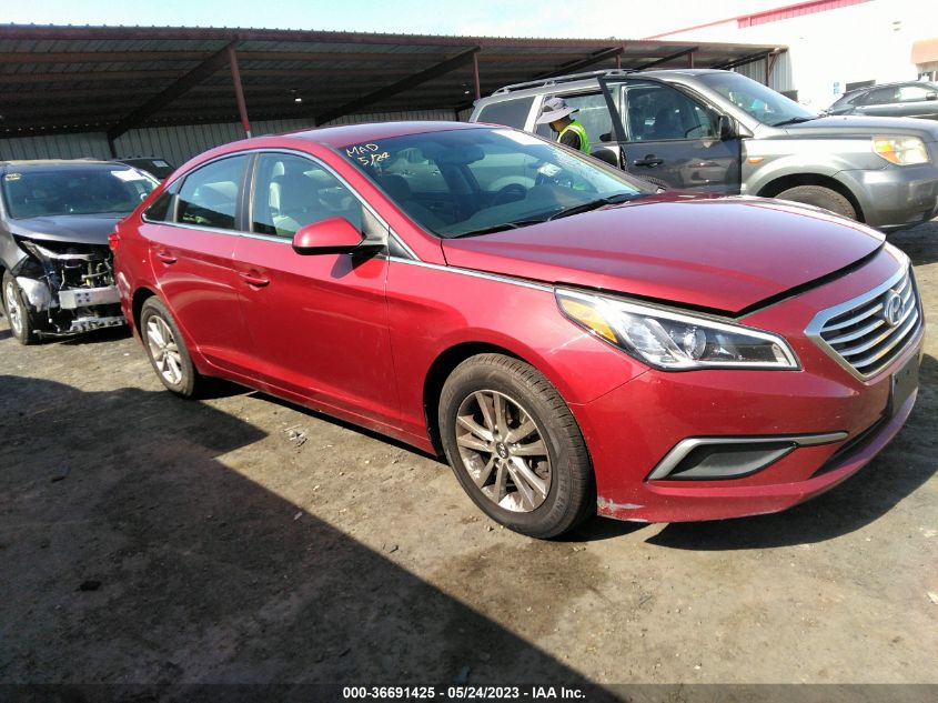 2016 HYUNDAI SONATA 2.4L SE - 5NPE24AF1GH357906