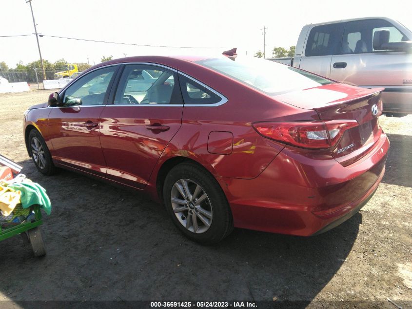 2016 HYUNDAI SONATA 2.4L SE - 5NPE24AF1GH357906