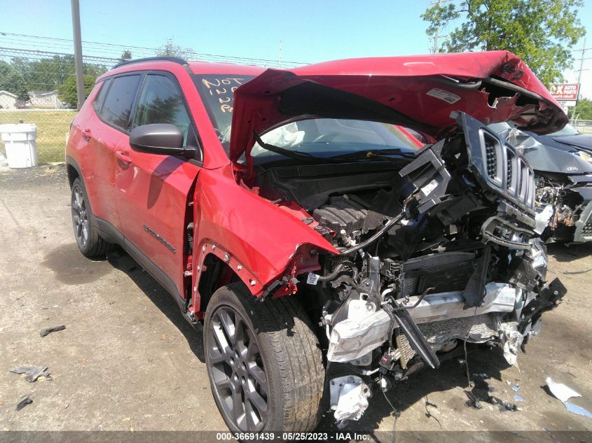 3C4NJDEB7MT537302 JEEP COMPASS 80TH ANNIVERSARY 2021
