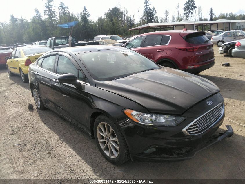 2017 FORD FUSION SE - 3FA6P0H70HR183327