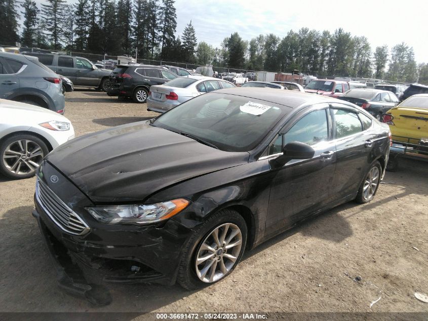 2017 FORD FUSION SE - 3FA6P0H70HR183327