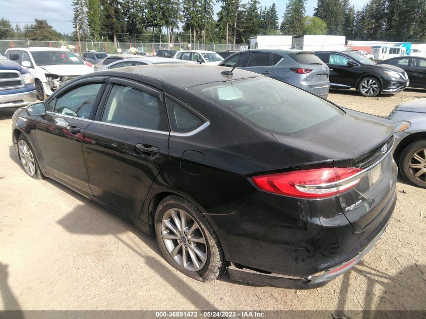 2017 FORD FUSION SE - 3FA6P0H70HR183327