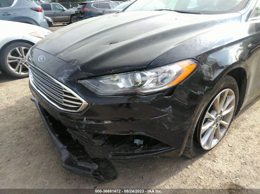 2017 FORD FUSION SE - 3FA6P0H70HR183327