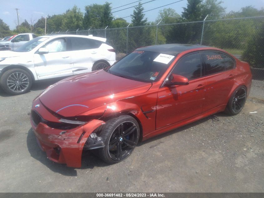 2016 BMW M3 - WBS8M9C59G5D30649