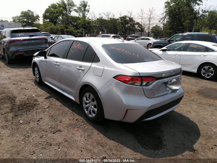 2022 TOYOTA COROLLA LE - 5YFEPMAE7NP285019