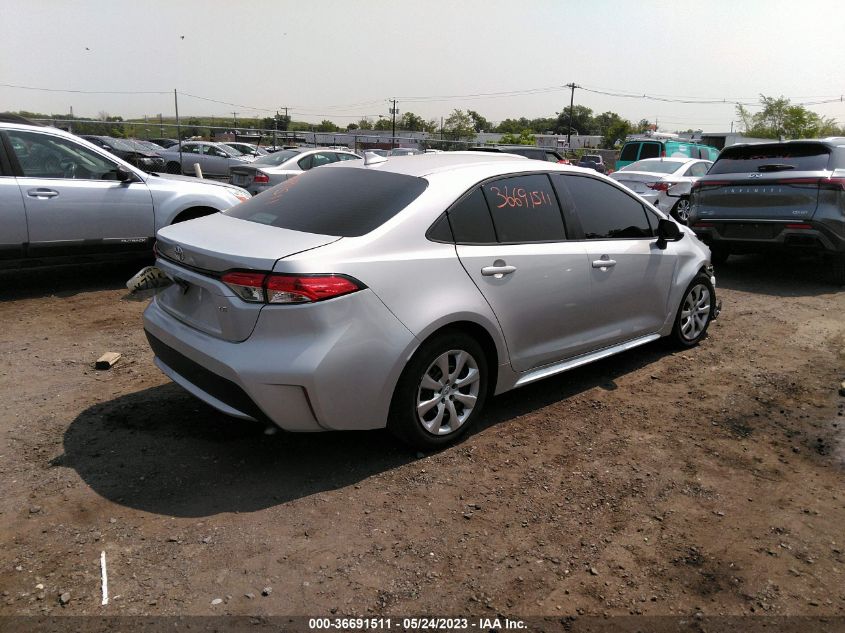 2022 TOYOTA COROLLA LE - 5YFEPMAE7NP285019