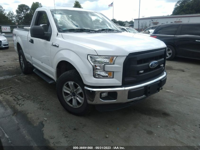 2016 FORD F-150 XL/XLT - 1FTMF1EF2GKF33291