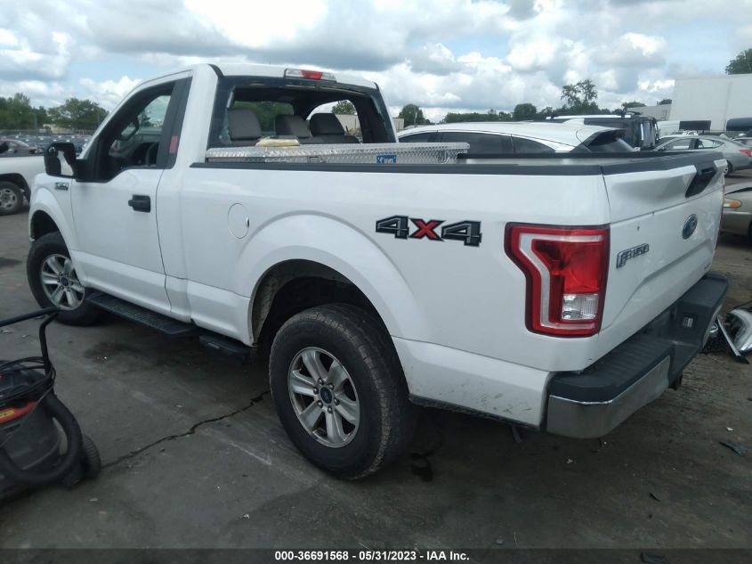 2016 FORD F-150 XL/XLT - 1FTMF1EF2GKF33291