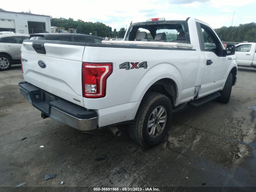 2016 FORD F-150 XL/XLT - 1FTMF1EF2GKF33291