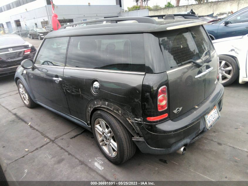 2013 MINI COOPER CLUBMAN S - WMWZG3C56DT800055
