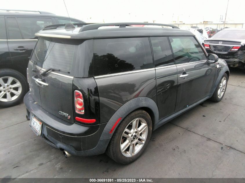 2013 MINI COOPER CLUBMAN S - WMWZG3C56DT800055