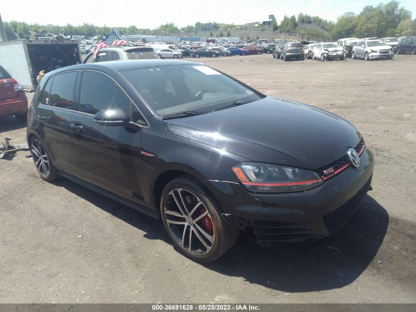 2017 VOLKSWAGEN GOLF GTI S/SE/AUTOBAHN/SPORT - 3VW547AU8HM066046