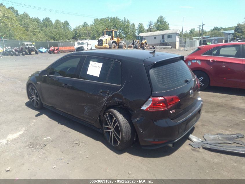 2017 VOLKSWAGEN GOLF GTI S/SE/AUTOBAHN/SPORT - 3VW547AU8HM066046