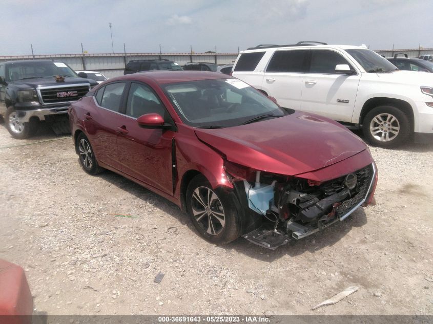 2022 NISSAN SENTRA SV - 3N1AB8CV2NY296417