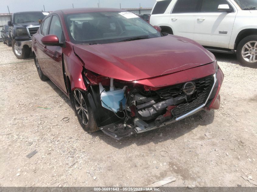 2022 NISSAN SENTRA SV - 3N1AB8CV2NY296417