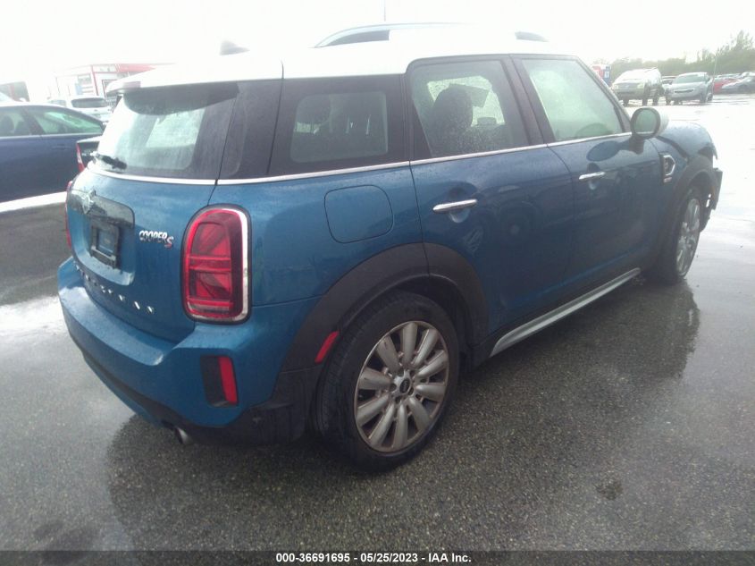 2022 MINI COUNTRYMAN COOPER S WMZ53BR06N3N26702