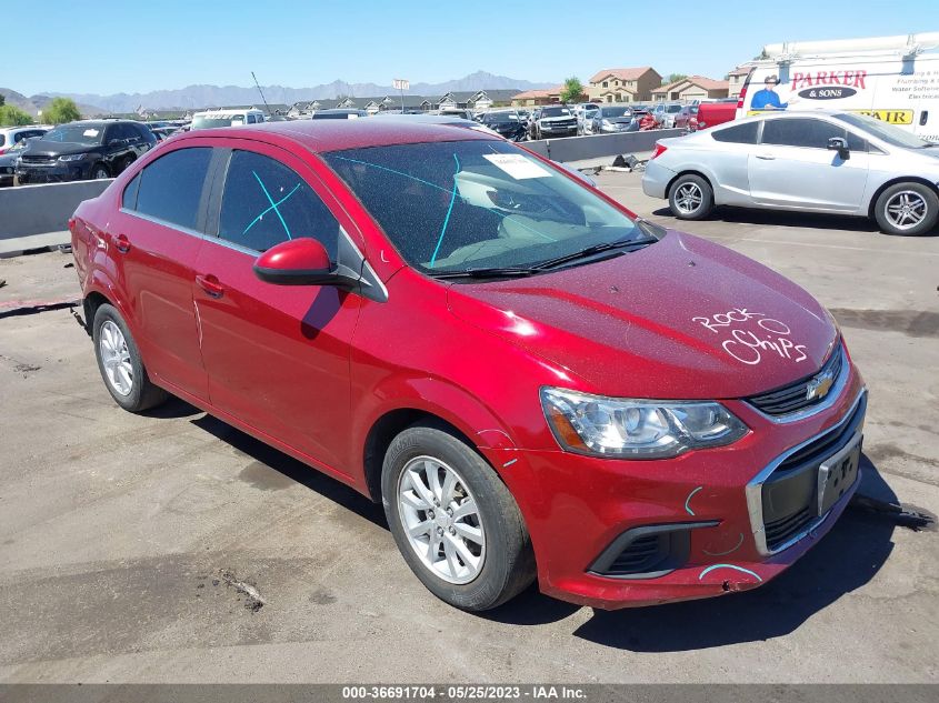 2018 CHEVROLET SONIC LT - 1G1JD5SH7J4139621