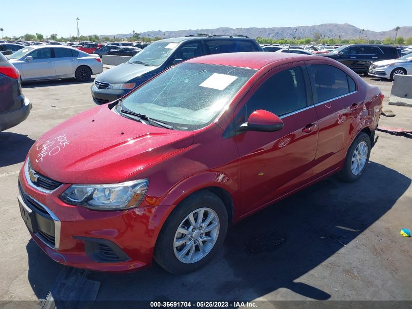 2018 CHEVROLET SONIC LT - 1G1JD5SH7J4139621