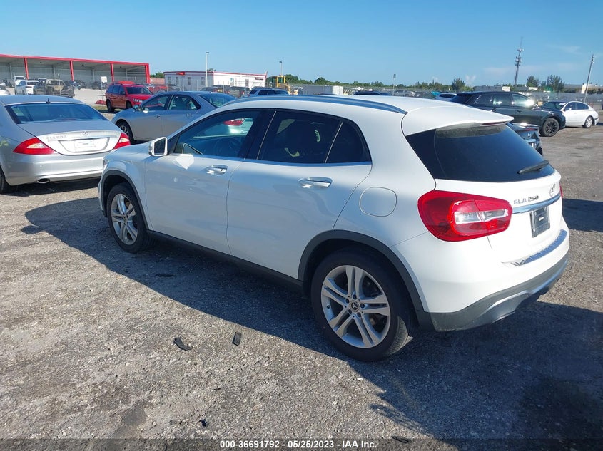 VIN W1NTG4EB9LU030209 2020 MERCEDES-BENZ GLA GLA 250