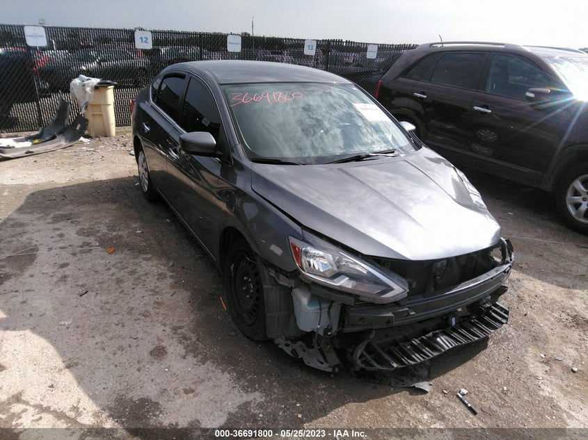 VIN 3N1AB7AP9JY306692 2018 NISSAN SENTRA S