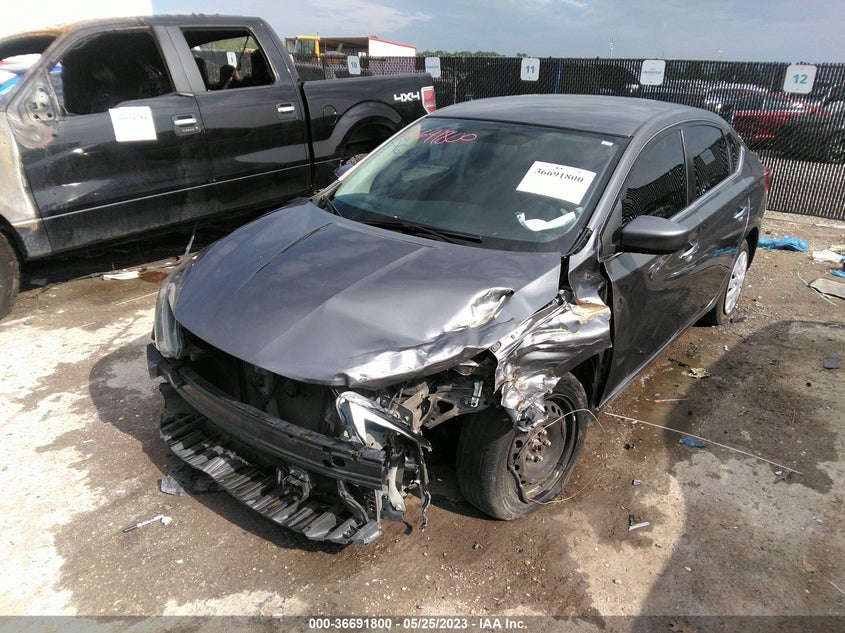 VIN 3N1AB7AP9JY306692 2018 NISSAN SENTRA S